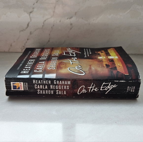 On the Edge Book by Heather Graham, Carla Neggers, and Sharon Sala - Picture 2 of 4